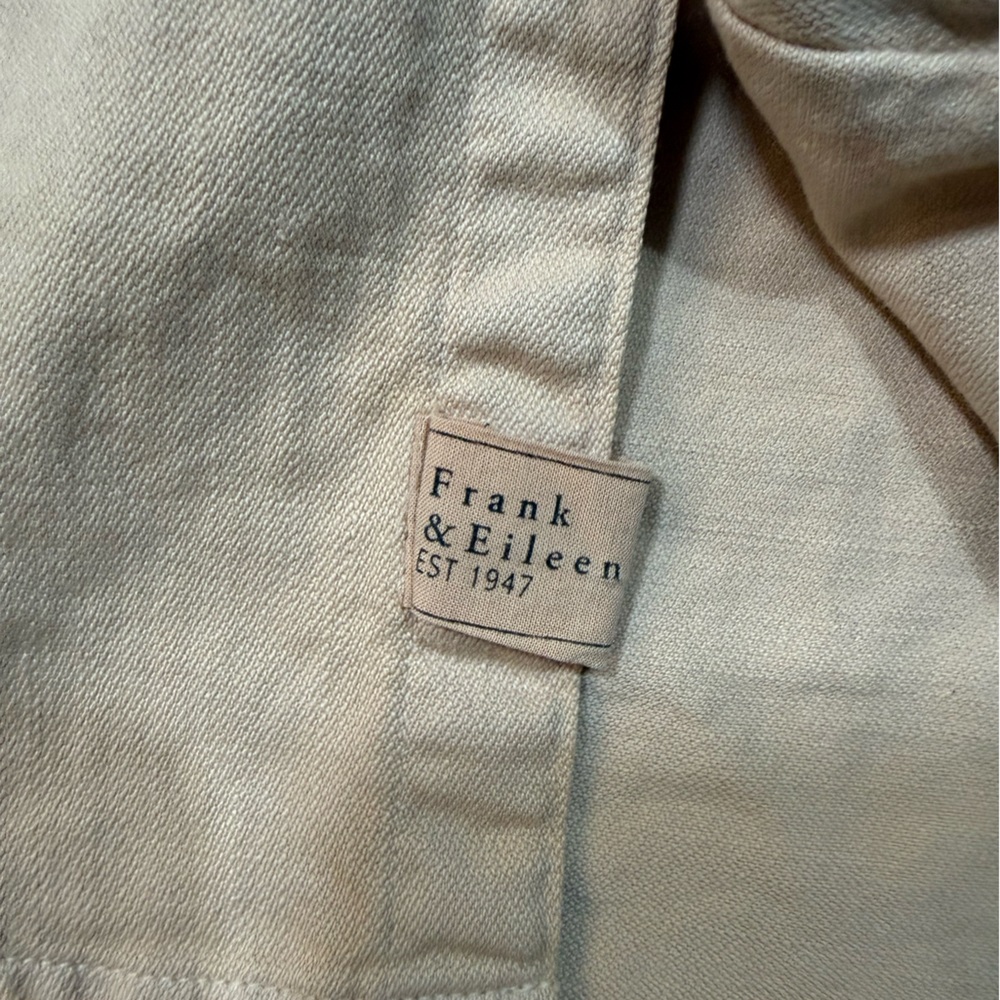 Frank & Eileen Button Down Shirt-Peach-Size Small - Picture 7 of 11